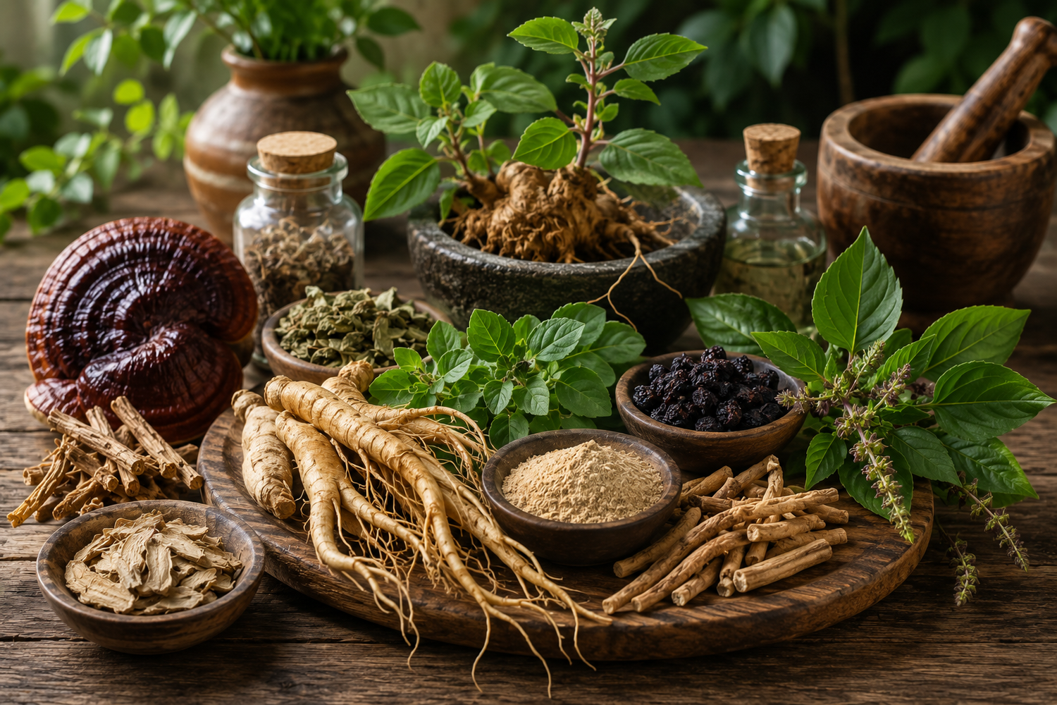 The Complete Adaptogens Guide: Your Natural Path to Better Stress Management Support